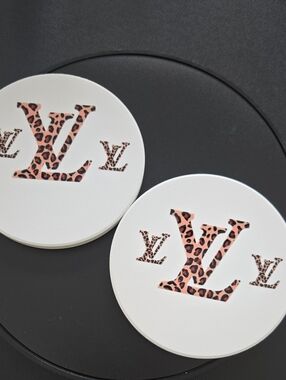 Lux White Coaster Set